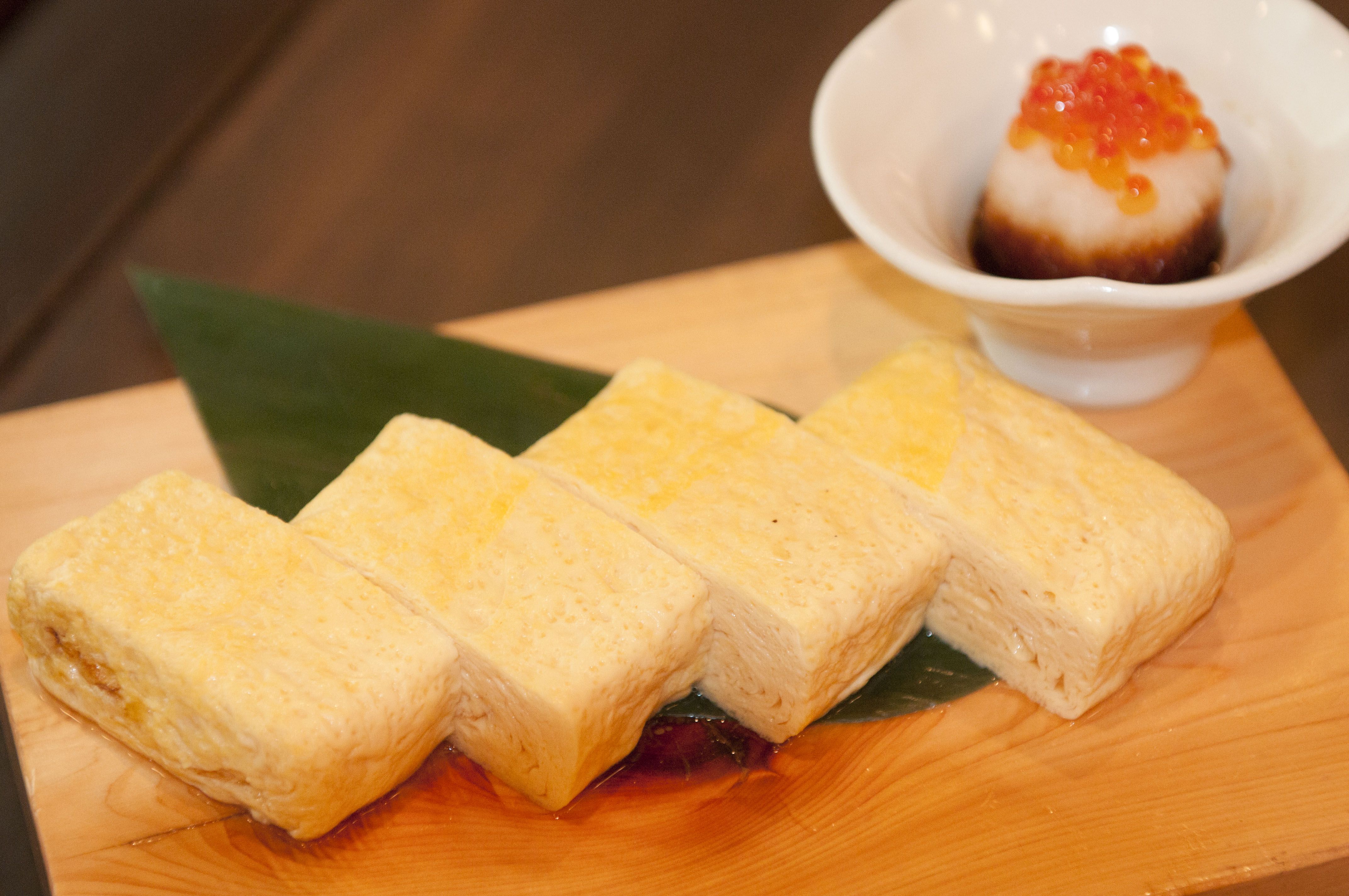 はまぐりのだし巻き玉子